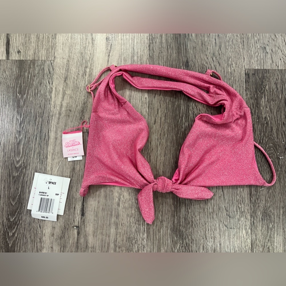 SPACE X MALIBU BARBIE HOT PINK BIKINI - Picture 4 of 7